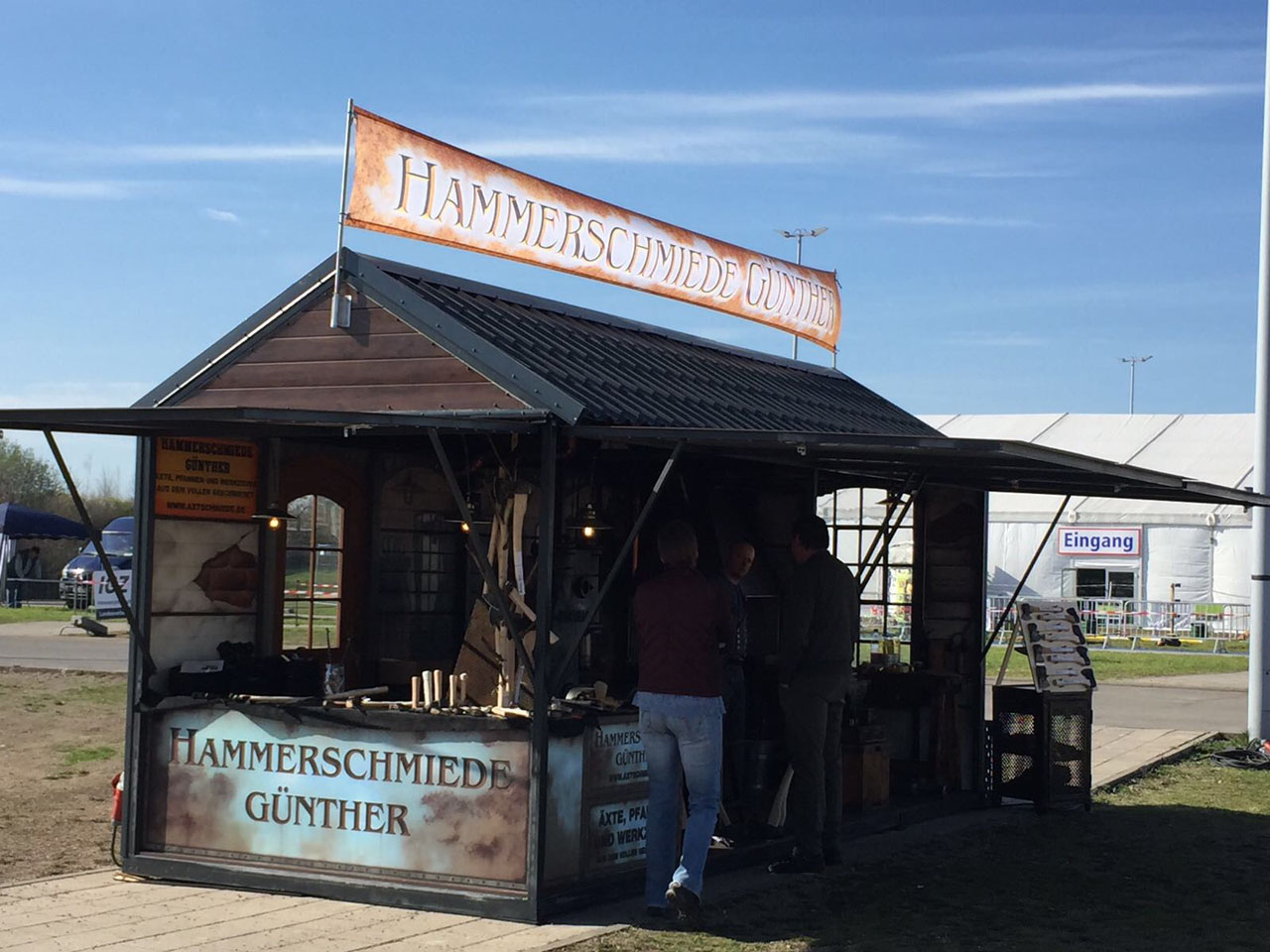 am Morgen vor dem Start